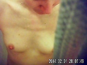 Blondie handjob in train outdoor